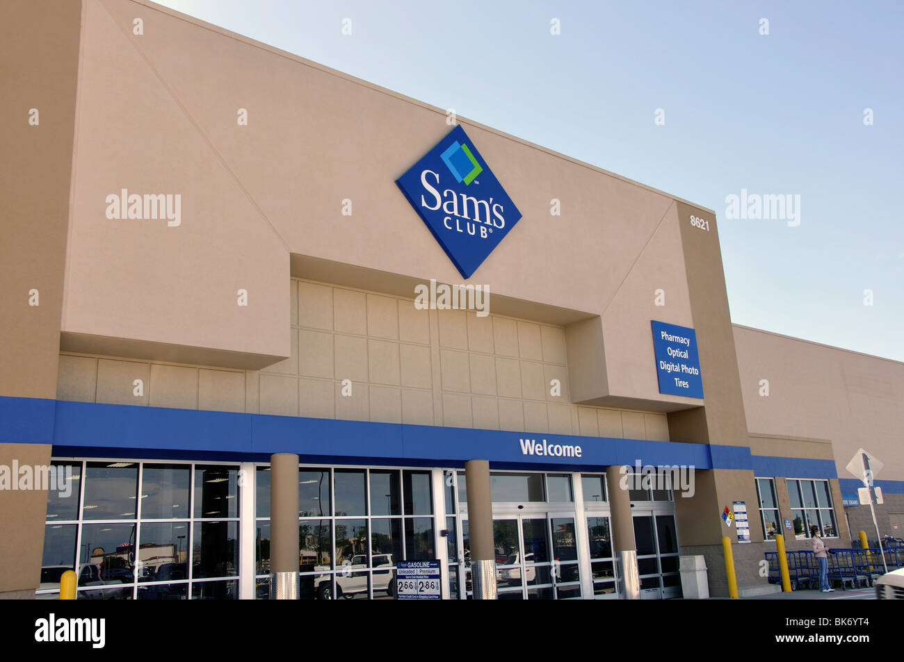 Sam's club store, Texas, USA Stock Photo