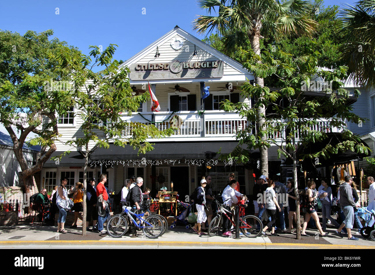 Duval street, Key West, Florida, USA Stock Photo Alamy