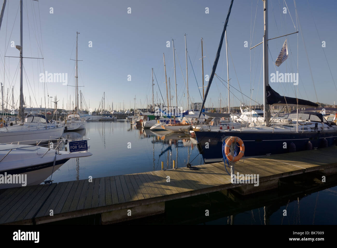Neptune Marina, Ipswich, Suffolk Stock Photo Alamy
