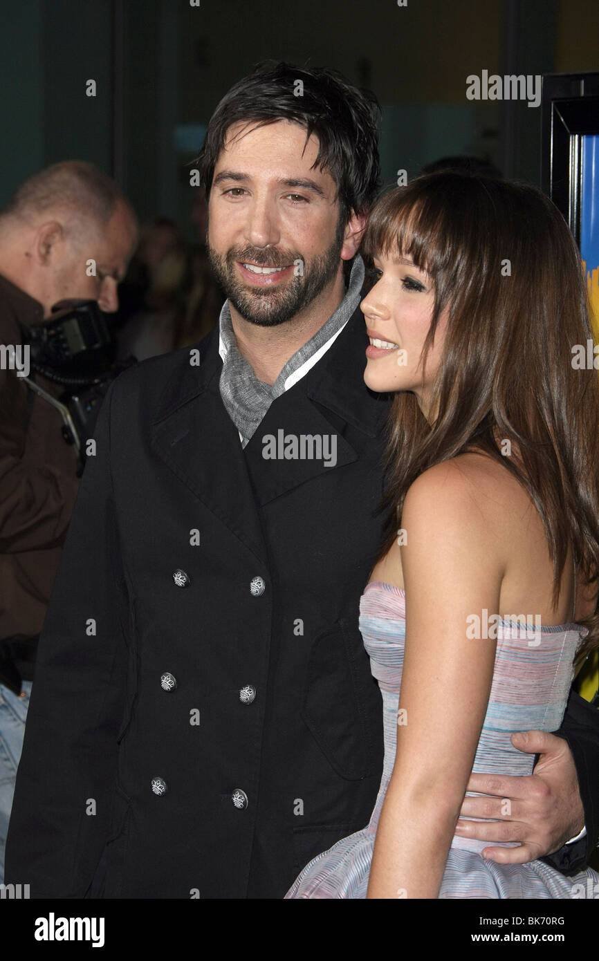 DAVID SCHWIMMER & ZOE BUCKMAN RUN FATBOY RUN LOS ANGELES PREMIERE