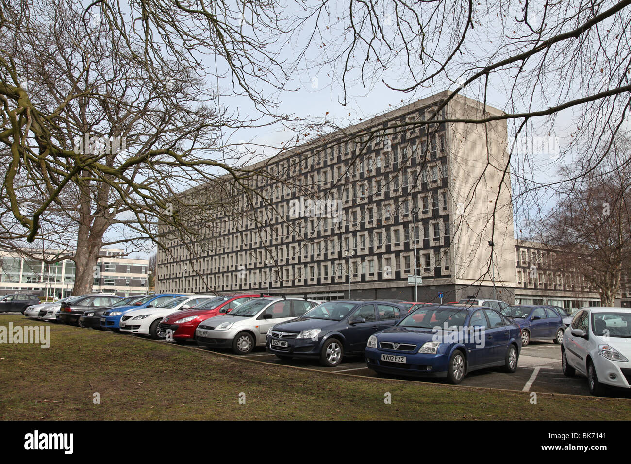 County Hall, Mold, head offices of Flintshire County Council in North
