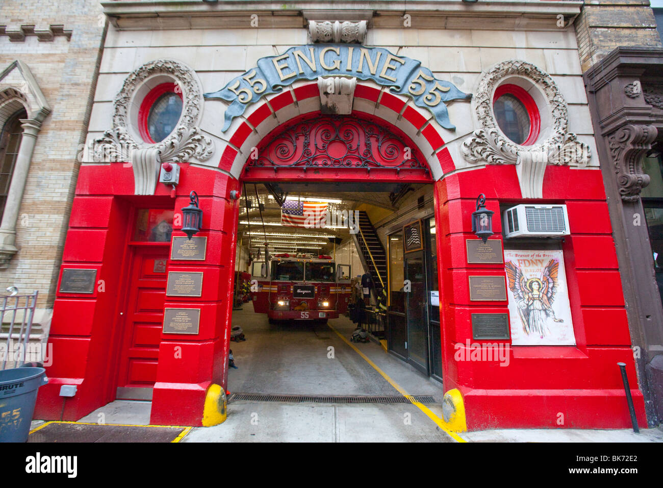 Engine 55 Firehouse in Little Italy, New York City Stock Photo Alamy