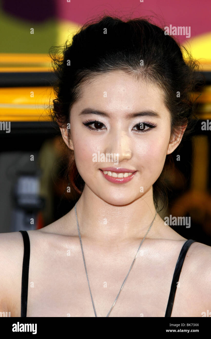 YIFEI LIU HANCOCK LOS ANGELES PREMIERE GRAUMANS CHINESE HOLLYWOOD LOS ANGELES USA 30 June 2008 Stock Photo