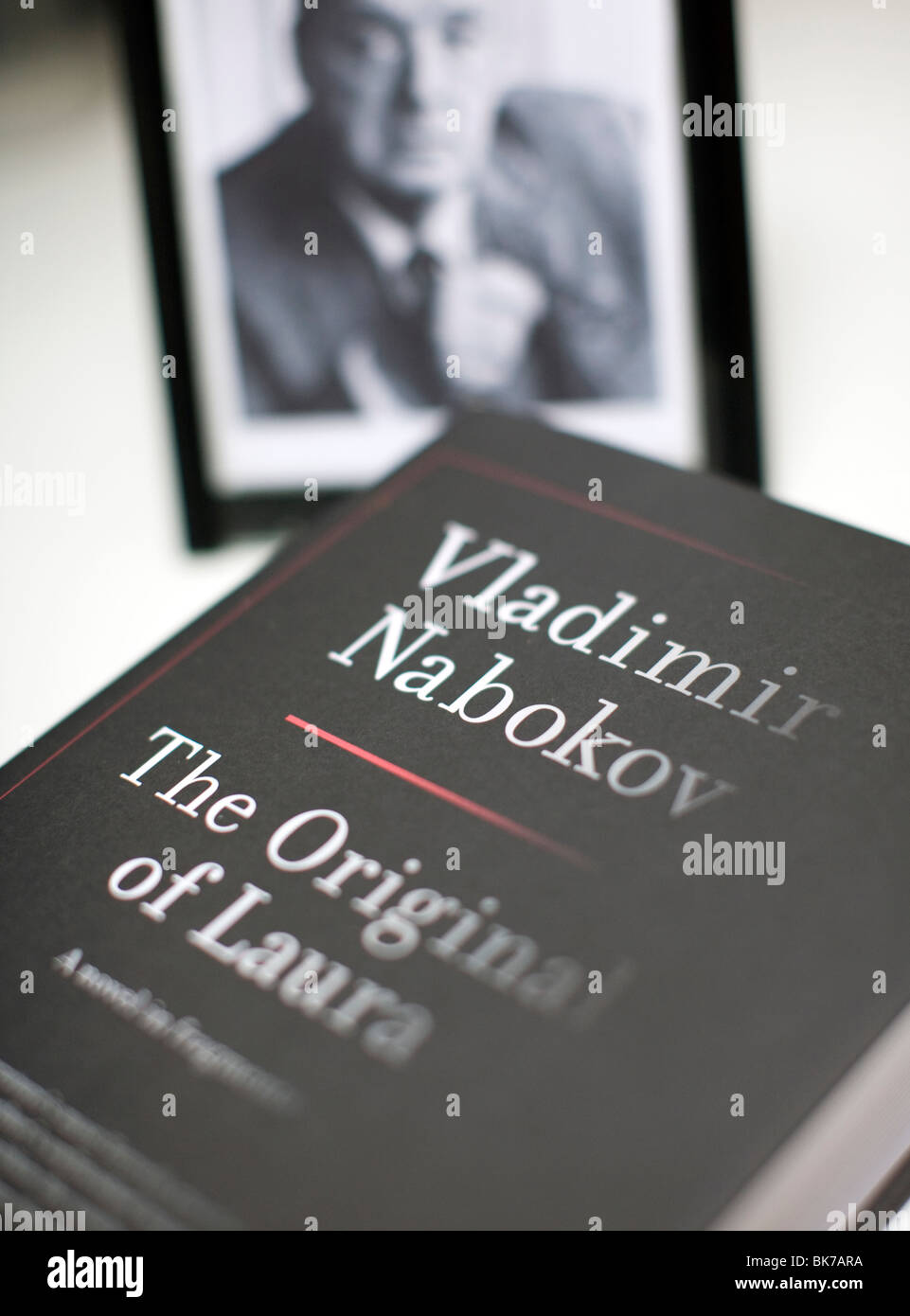 Posthumous novel The Original of Laura by Vladimir Nabokov Stock Photo