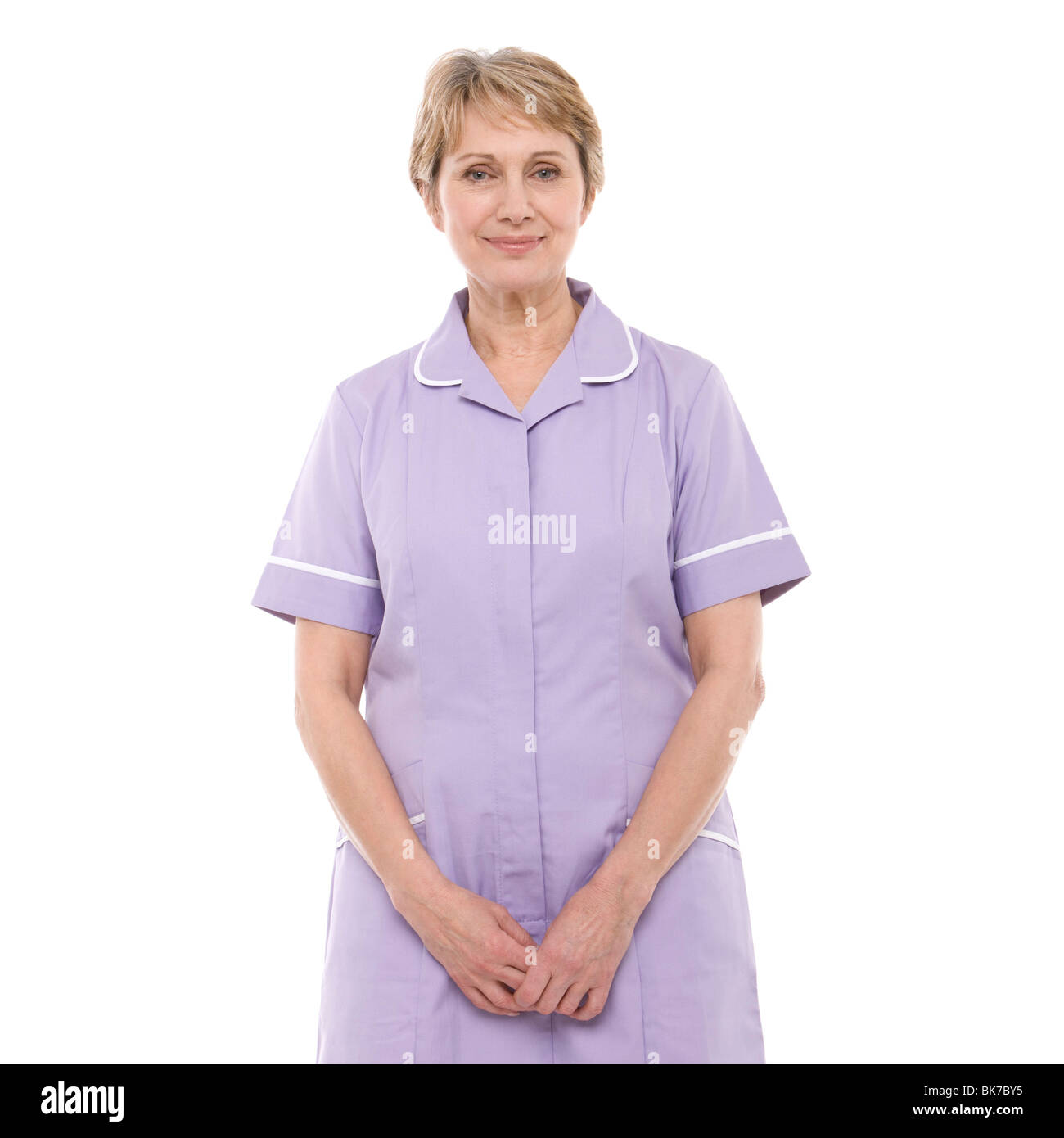 Nurse in white uniform hi-res stock photography and images - Alamy