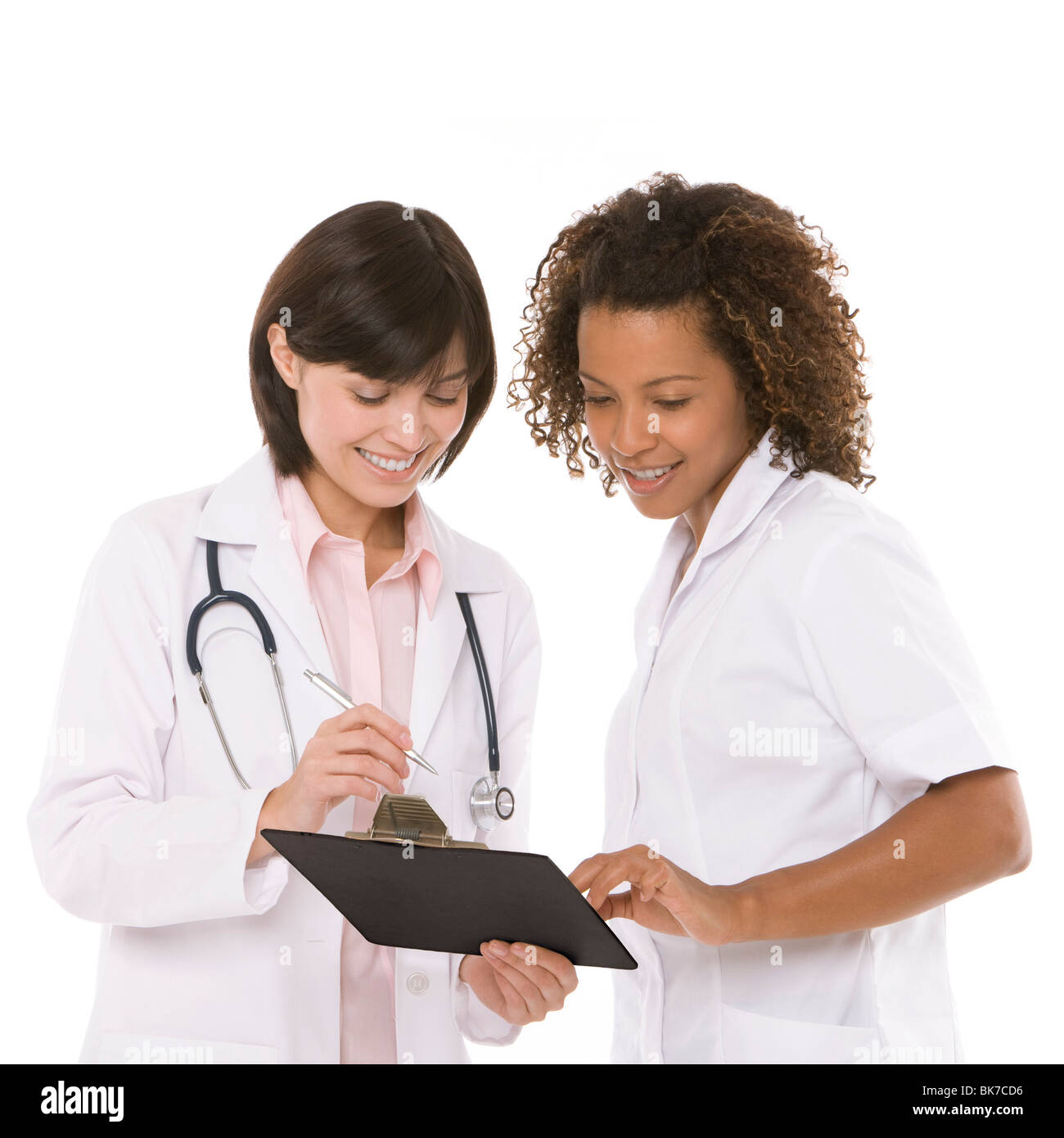 Doctor and nurse Stock Photo