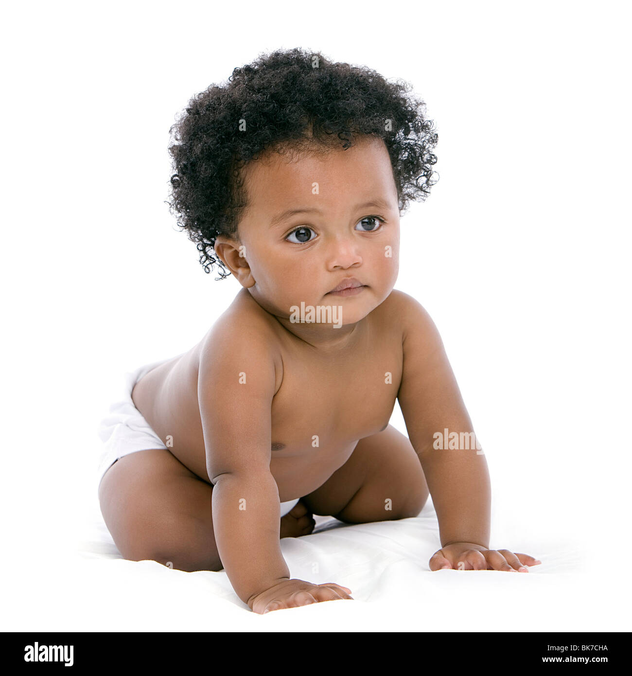Baby girl Stock Photo
