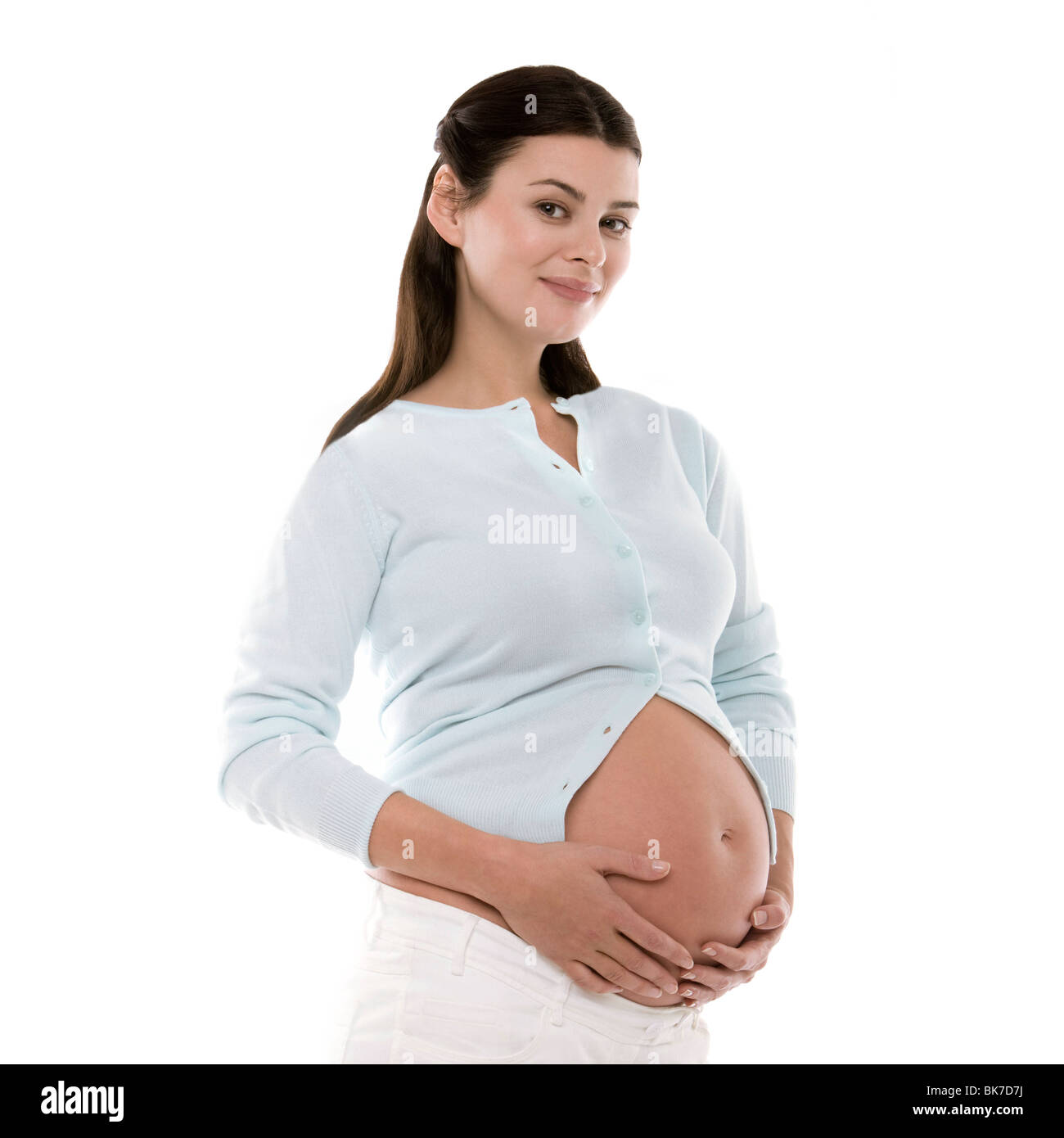 Pregnant woman Stock Photo