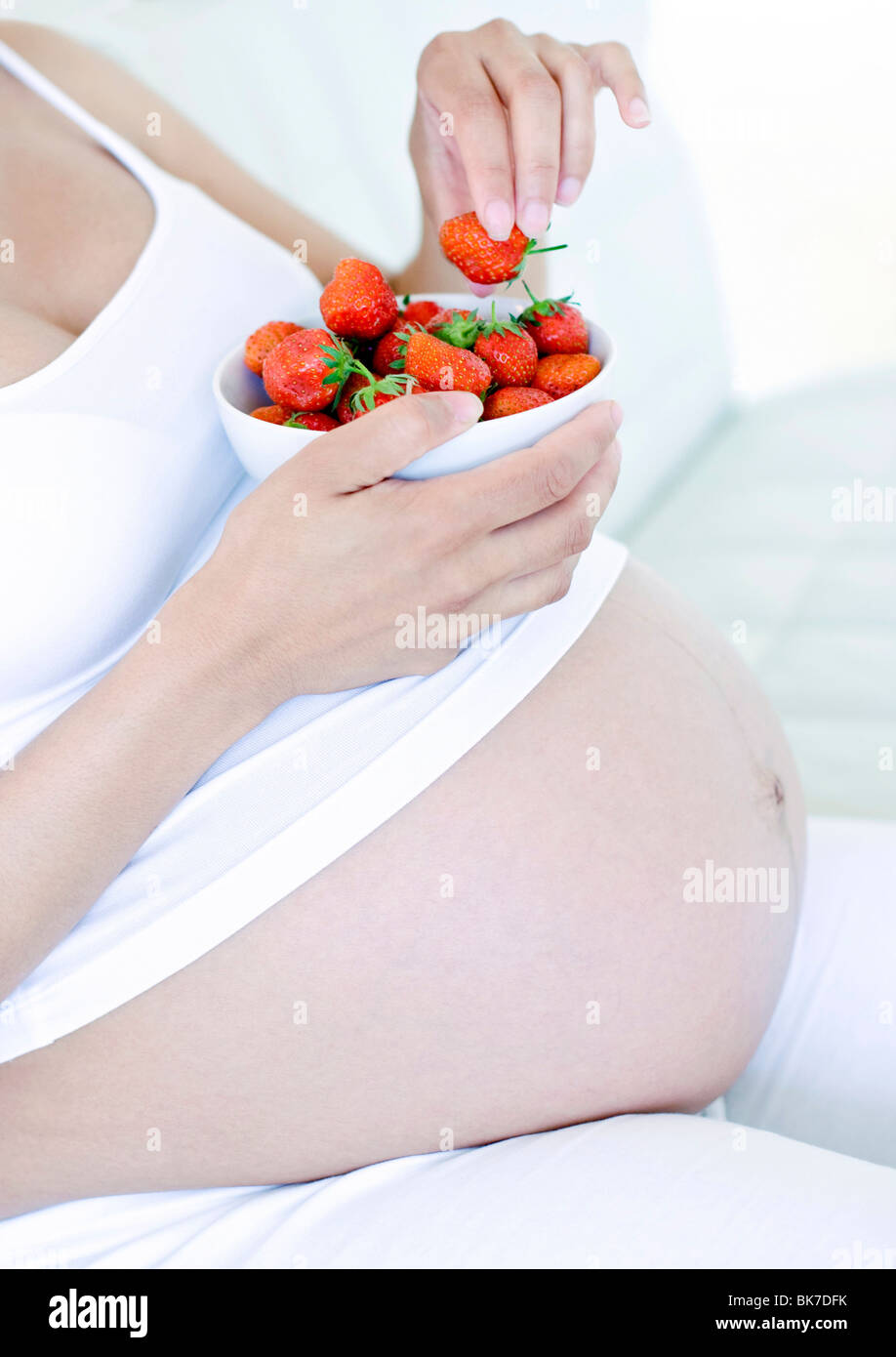 8 months pregnant food hi-res stock photography and images - Alamy