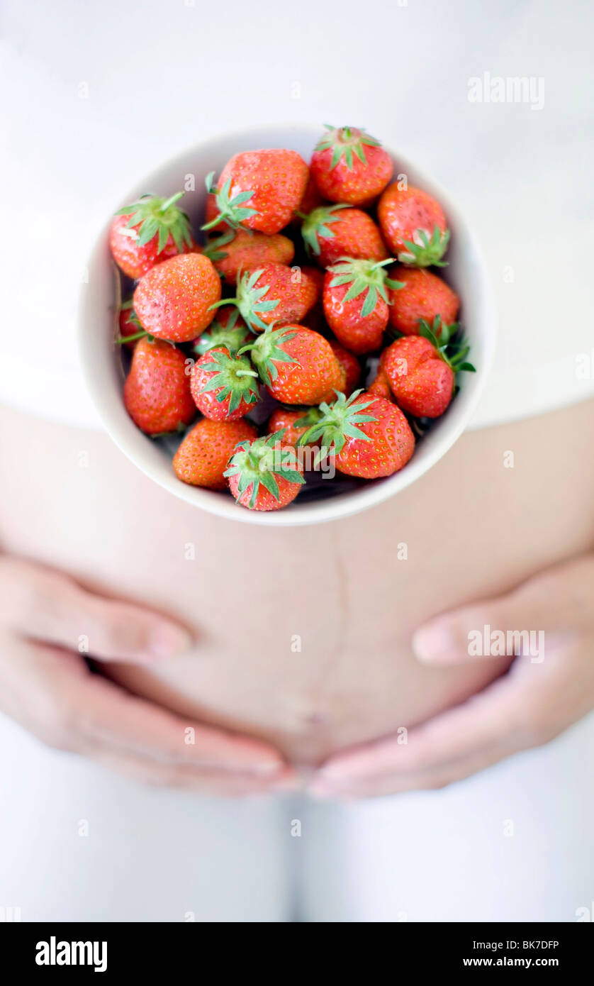 8 months pregnant food hi-res stock photography and images - Alamy