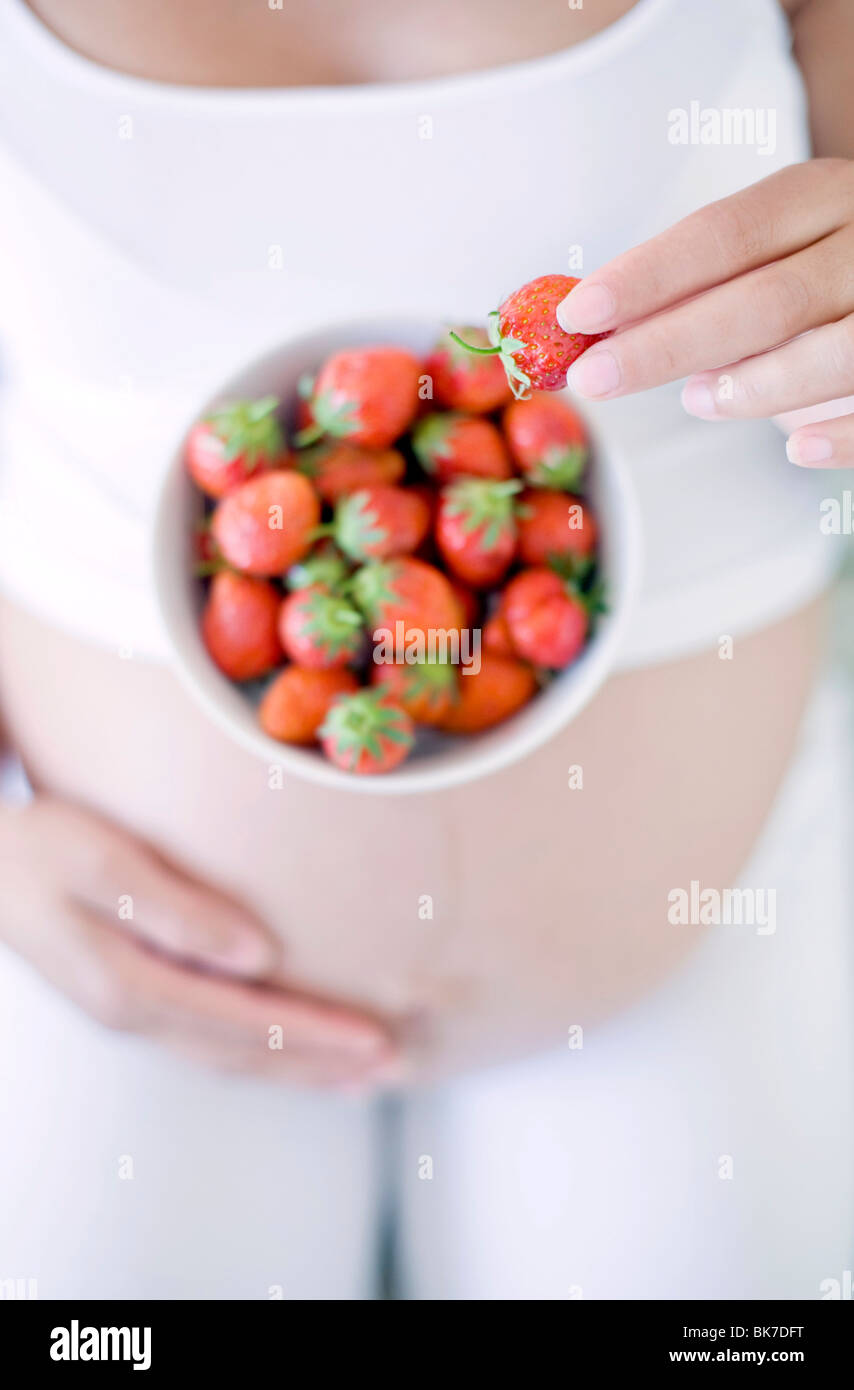 8 months pregnant food hi-res stock photography and images - Alamy