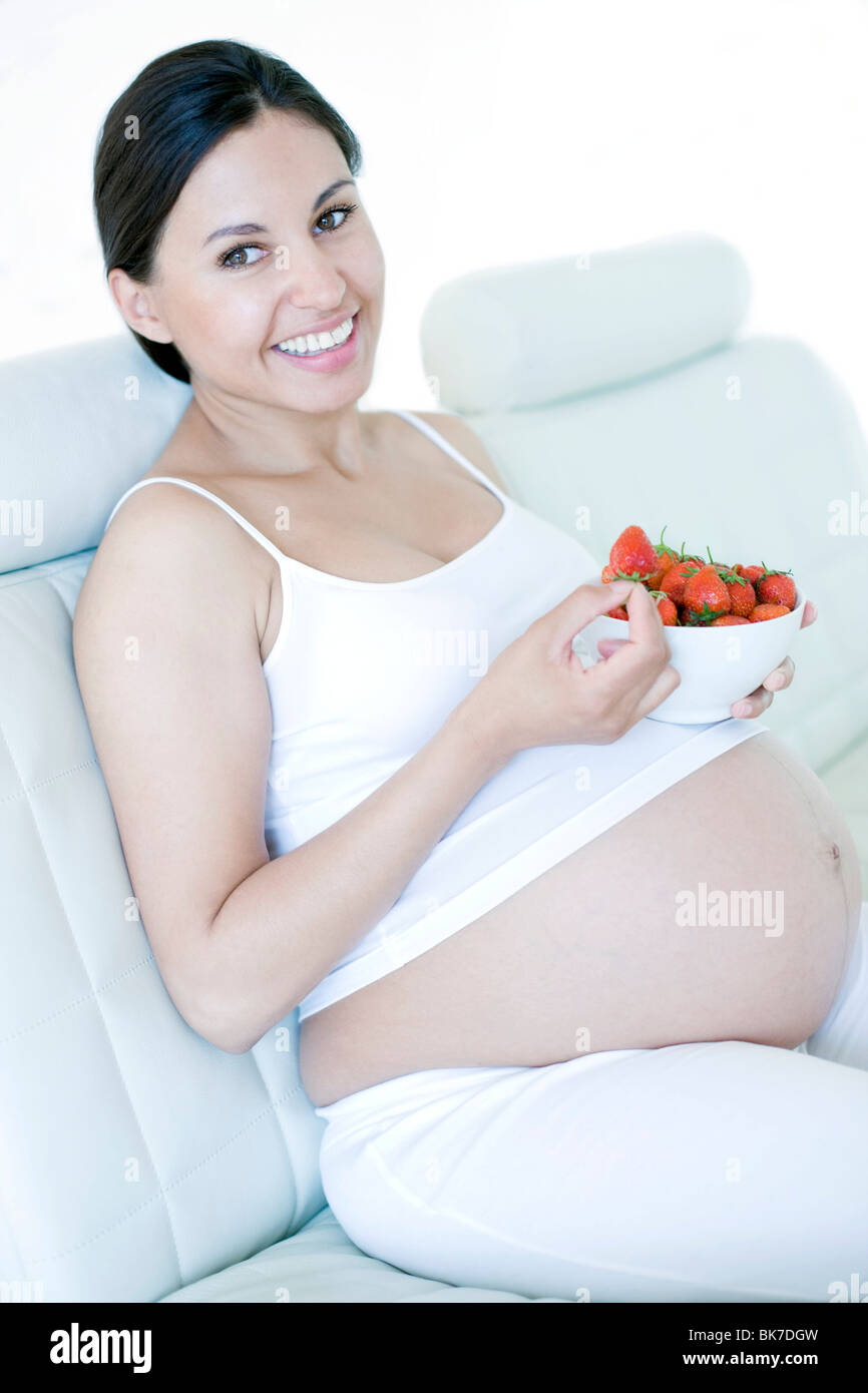 8 months pregnant food hi-res stock photography and images - Alamy