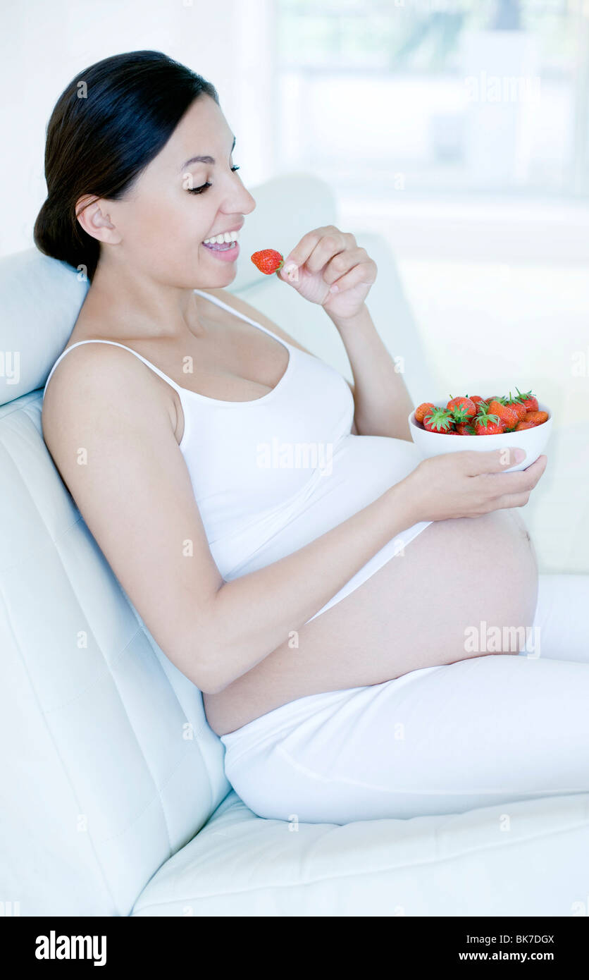 8 months pregnant food hi-res stock photography and images - Alamy