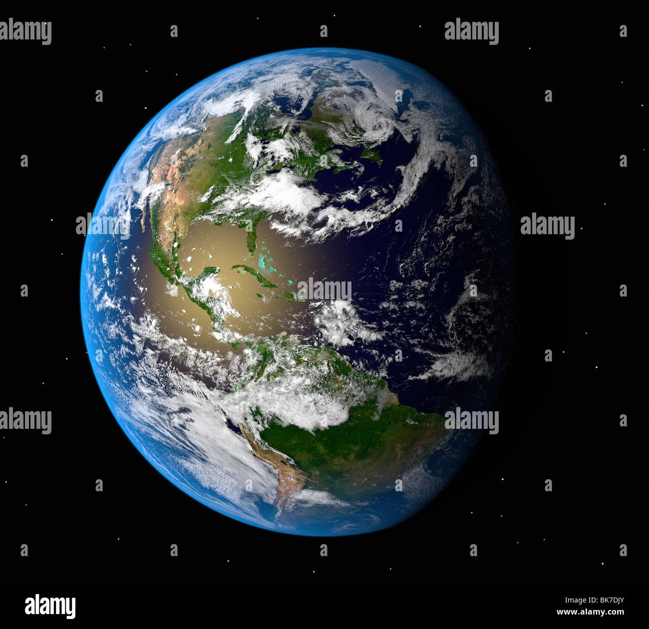 Earth from space the americas hi-res stock photography and images - Alamy