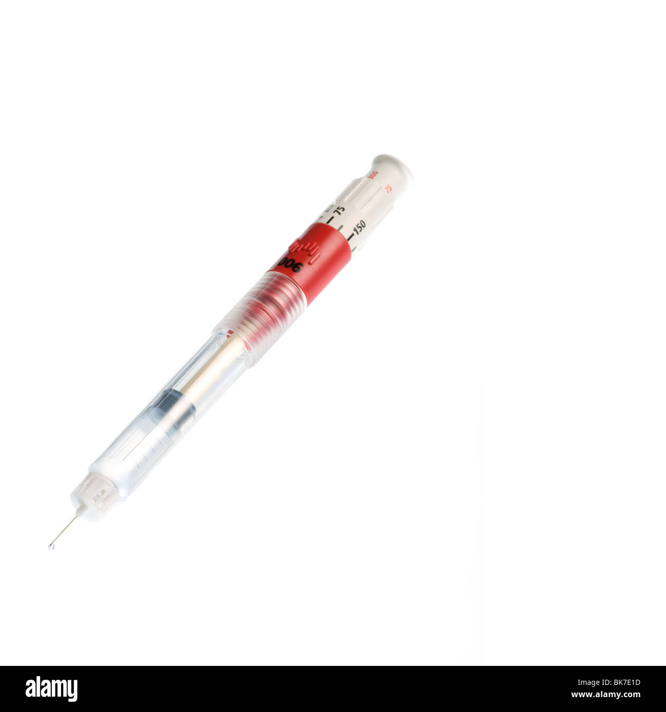 Insulin pen Stock Photo