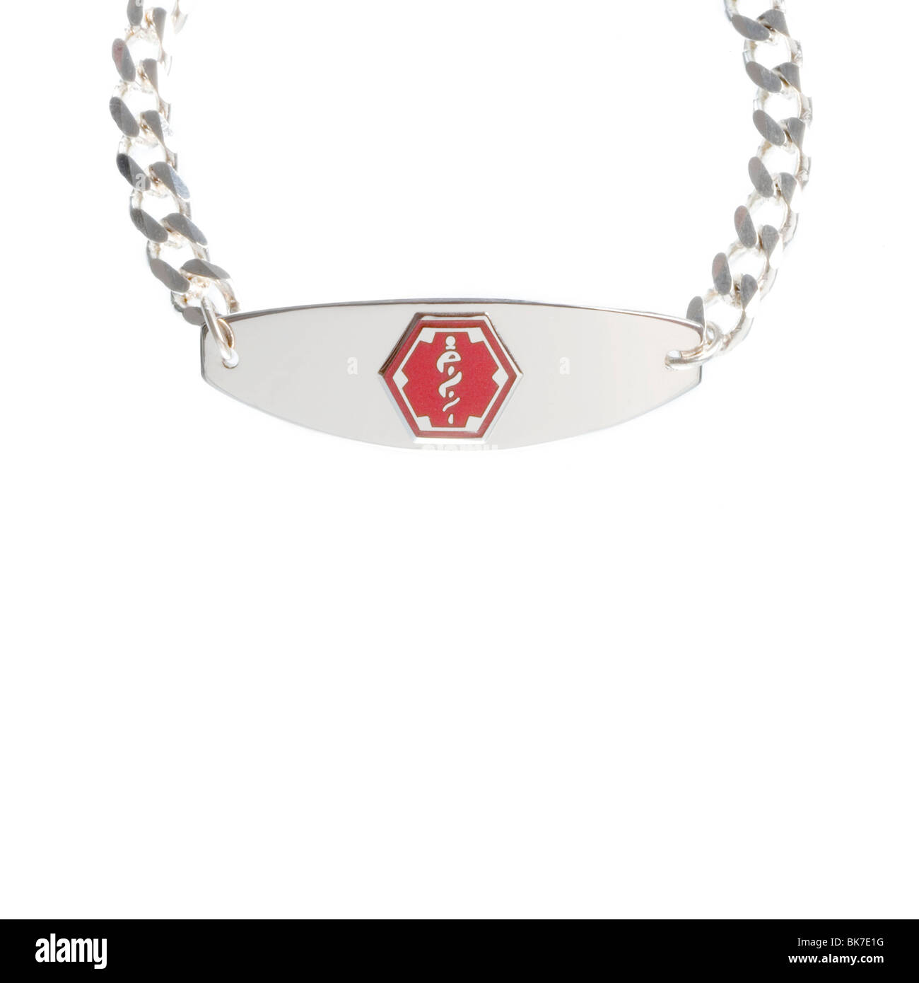 Medical identity bracelet Stock Photo Alamy