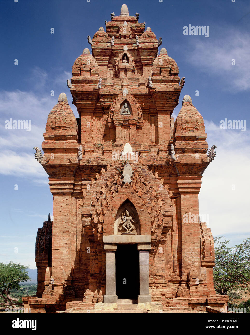Cham temple of Po Klong Garai, dating from the 15th century, Vietnam, Indochina, Southeast Asia, Asia Stock Photo