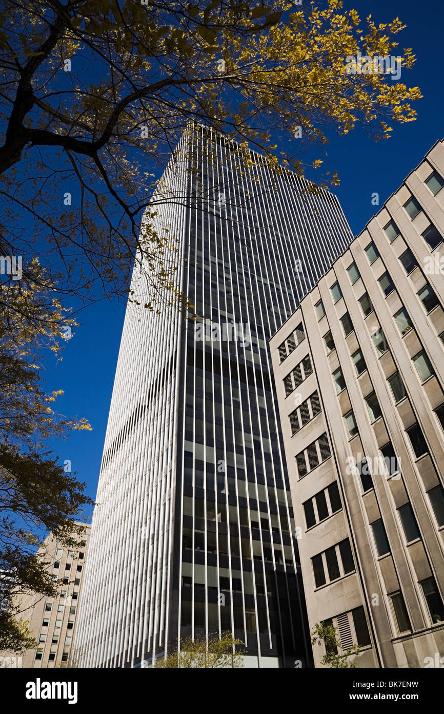 Office buildings in downtown montreal Stock Photo Alamy