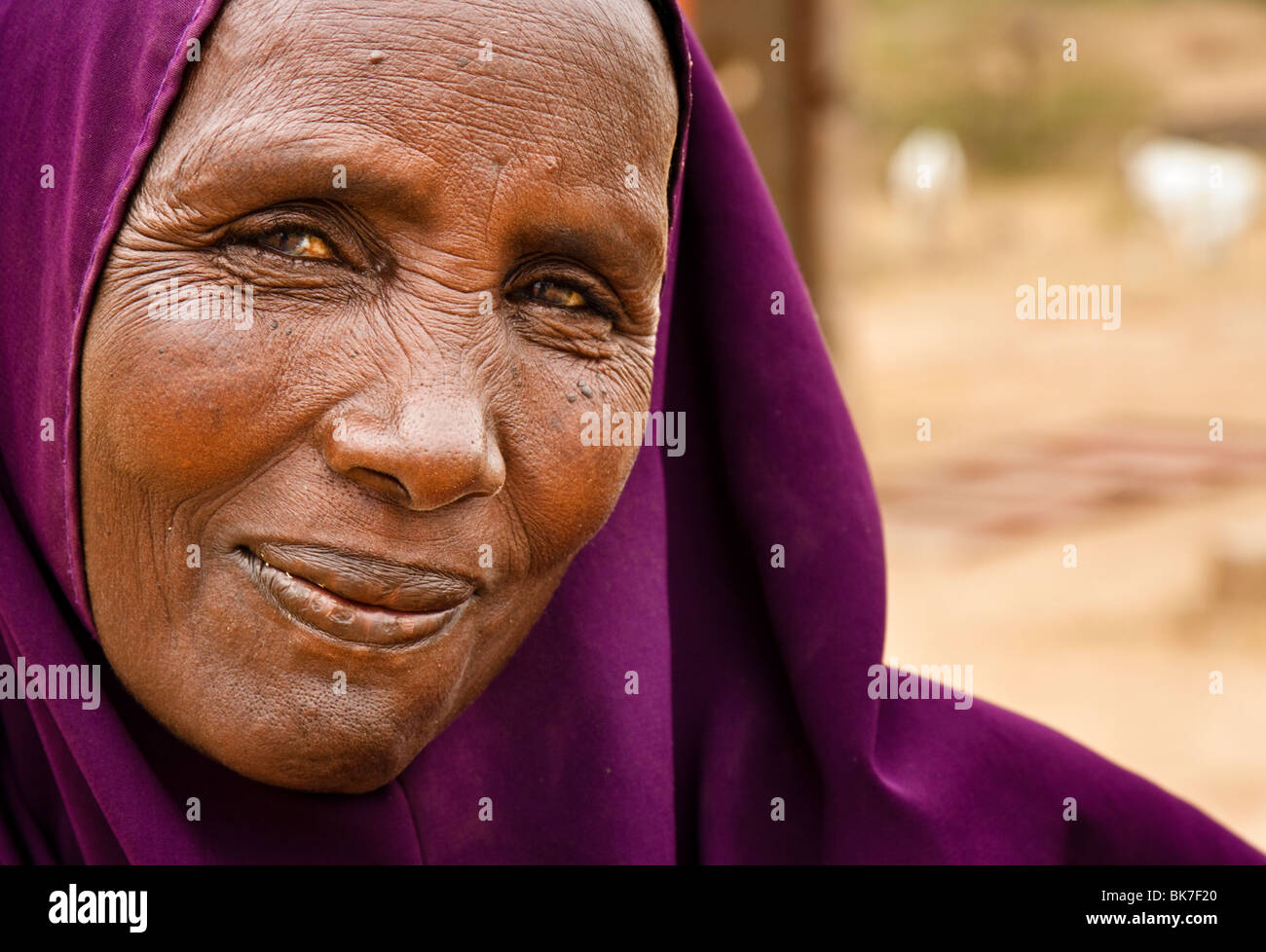 Old Watta Woman Stock Photo