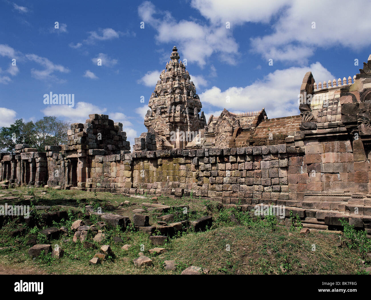 Prasat Panom Rung, a Khmer temple in Thailand, Southeast Asia, Asia Stock Photo