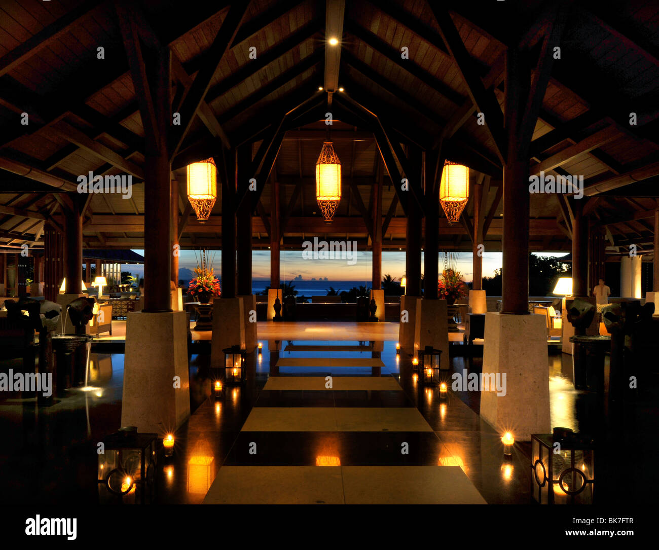 Shangri La Boracay Resort and Spa in Boracay, Philippines, Southeast Asia, Asia&#10, Stock Photo