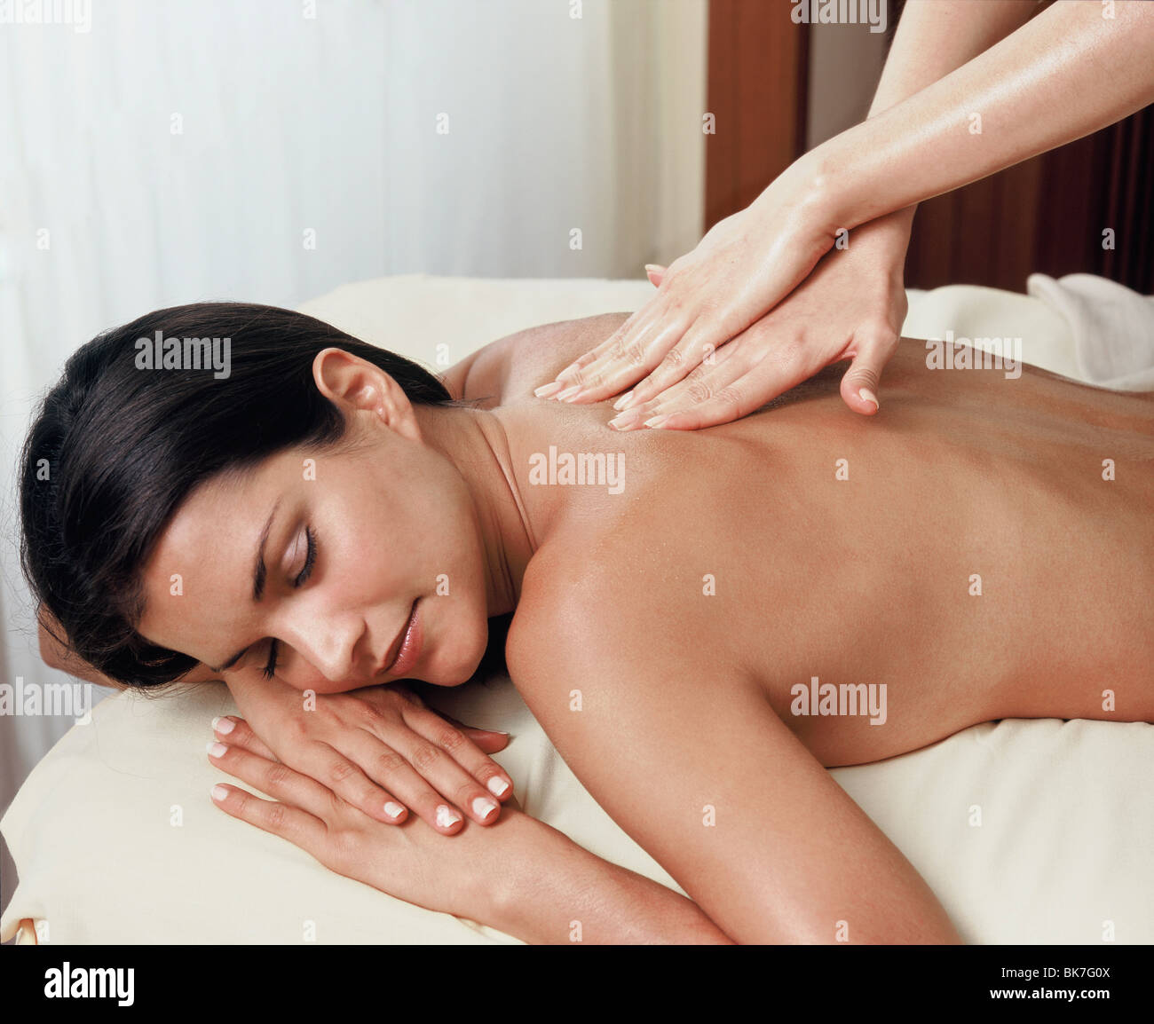 Massage Stock Photo