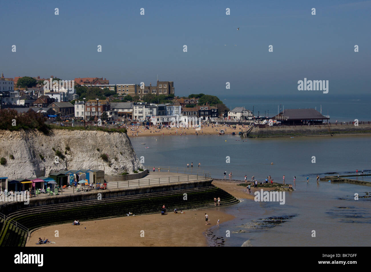broadstairs kent coast seaside Stock Photo Alamy