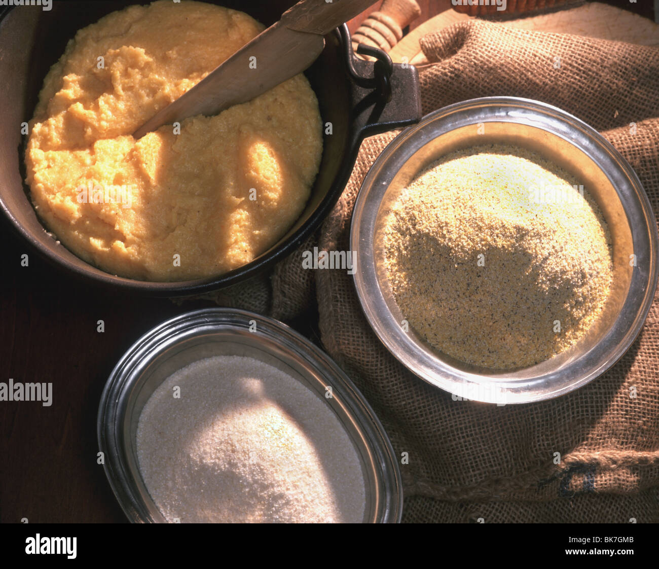 Polenta, corn meal, Venice, Italy, Europe Stock Photo Alamy