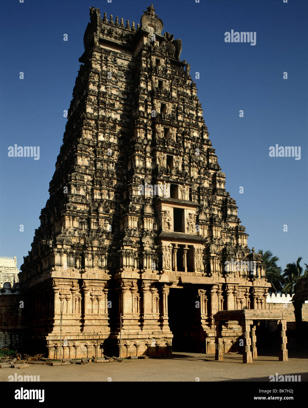 Srirangam Temple, Tamil Nadu, India, Asia Stock Photo