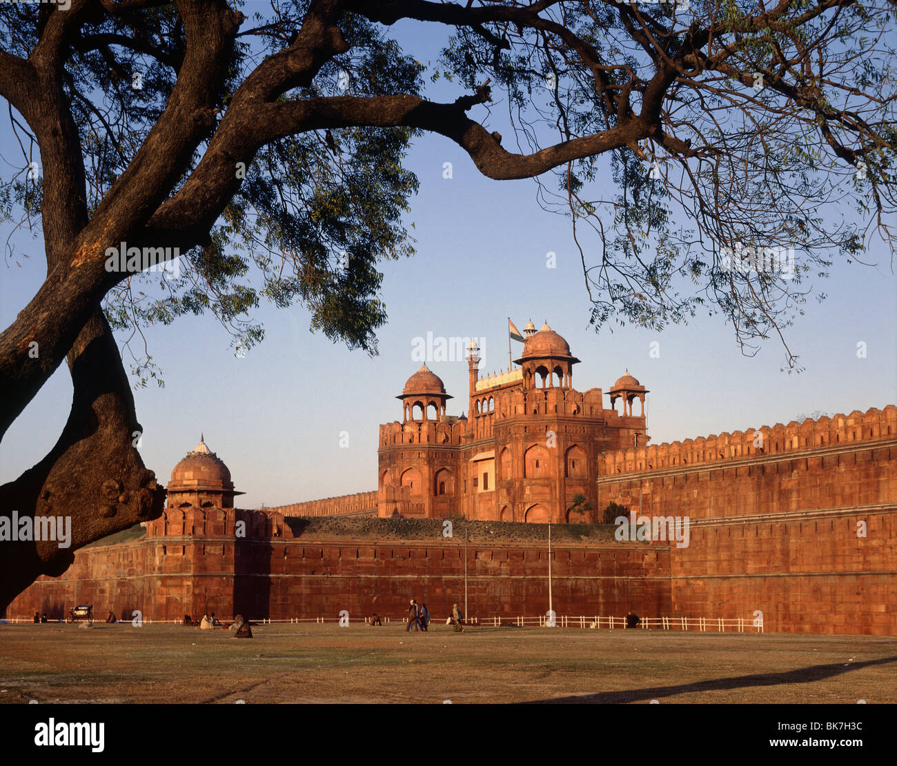 The Red Fort, UNESCO World Heritage Site, Delhi, India, Asia Stock Photo