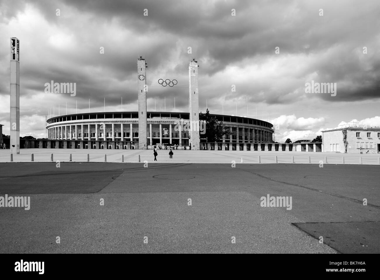 Berlin Olimpic Stadium. Berlin, Germany Stock Photo