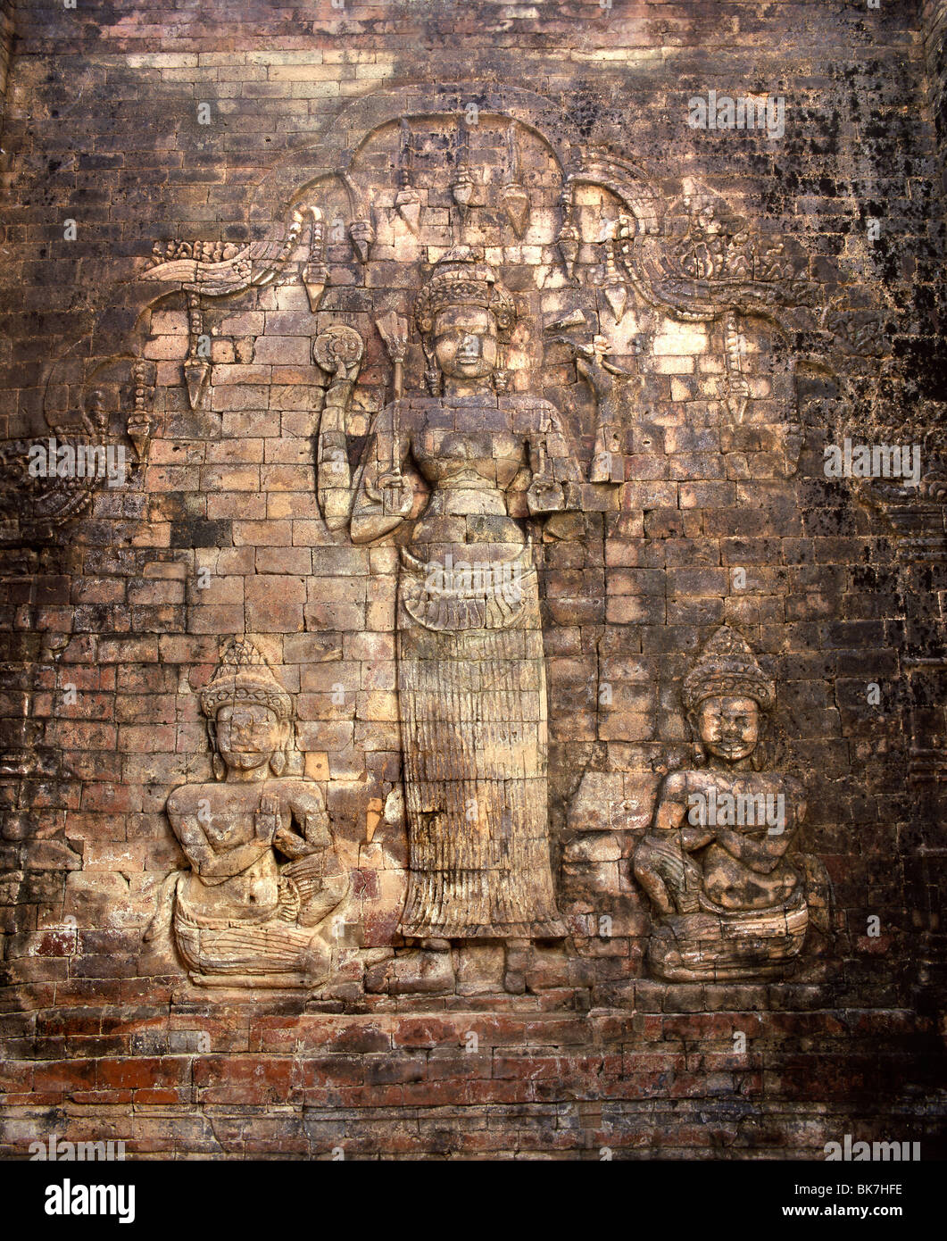 Prasat Kravan, dating from the early 10th century, Angkor, UNESCO World Heritage Site, Cambodia, Indochina, Southeast Asia, Asia Stock Photo