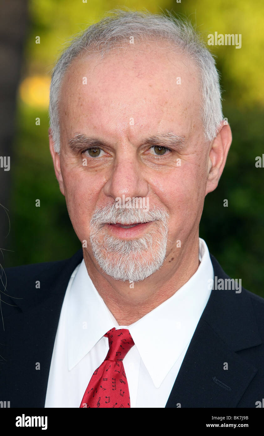 Los Angeles Times columnist Steve Lopez, who is portrayed by Robert Downey,  Jr. in the motion picture biographical drama The Soloist, attends the  premiere of the film with his wife Alison on