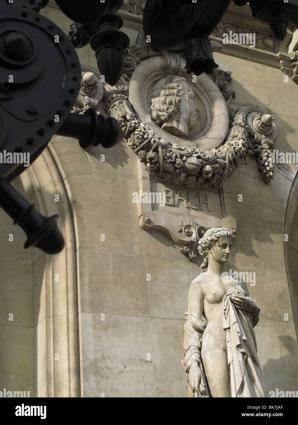 France Paris The Palais Garnier also known as the Opéra de Paris or Opéra Garnier but more commonly as the Paris Opera Stock Photo
