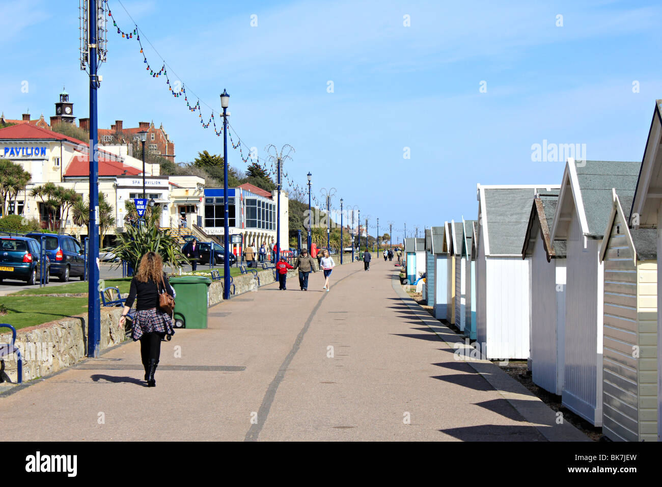 Felixstowe is a seaside town on the North Sea coast of Suffolk, England