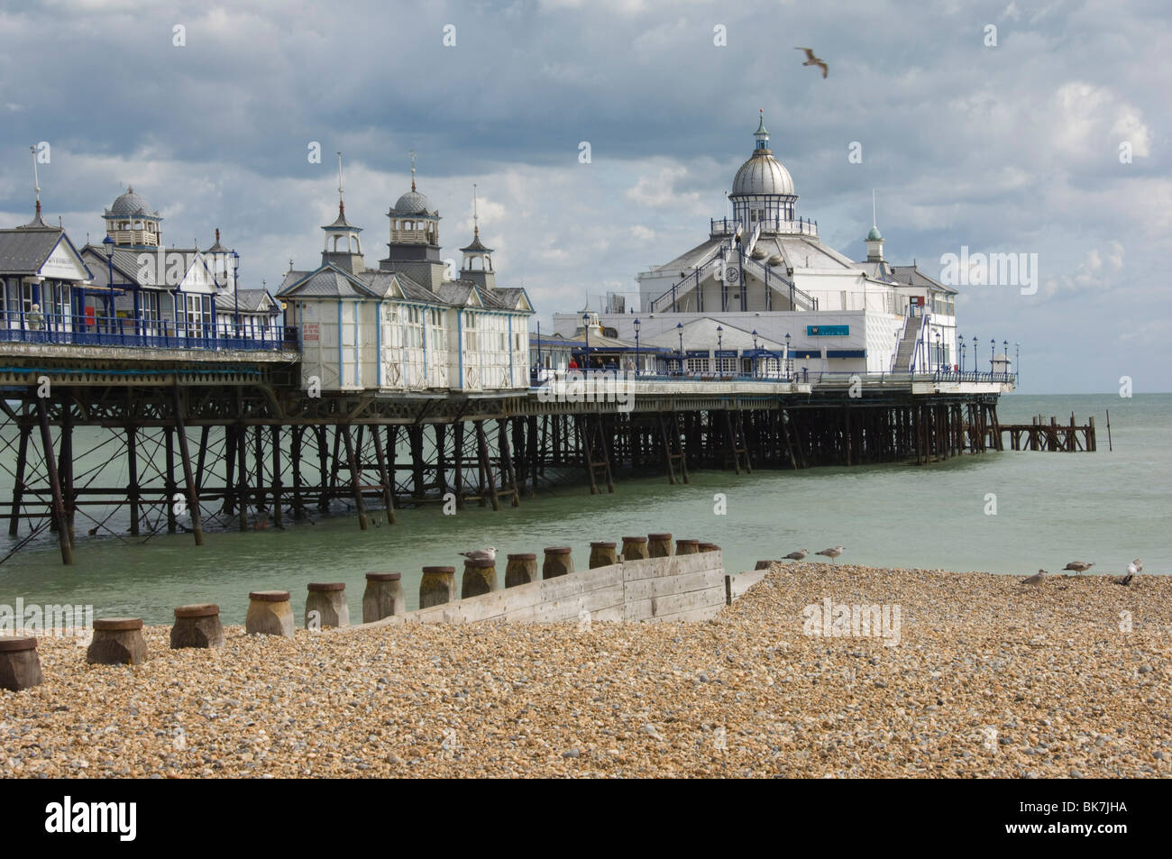 The Pier at Eastbourne, East Sussex, England, United Kingdom, Europe Stock Photo