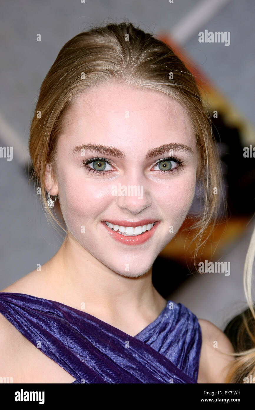 ANNASOPHIA ROBB RACE TO WITCH MOUNTAIN WORLD PREMIERE HOLLYWOOD LOS ANGELES CA USA 11 March 2009 Stock Photo