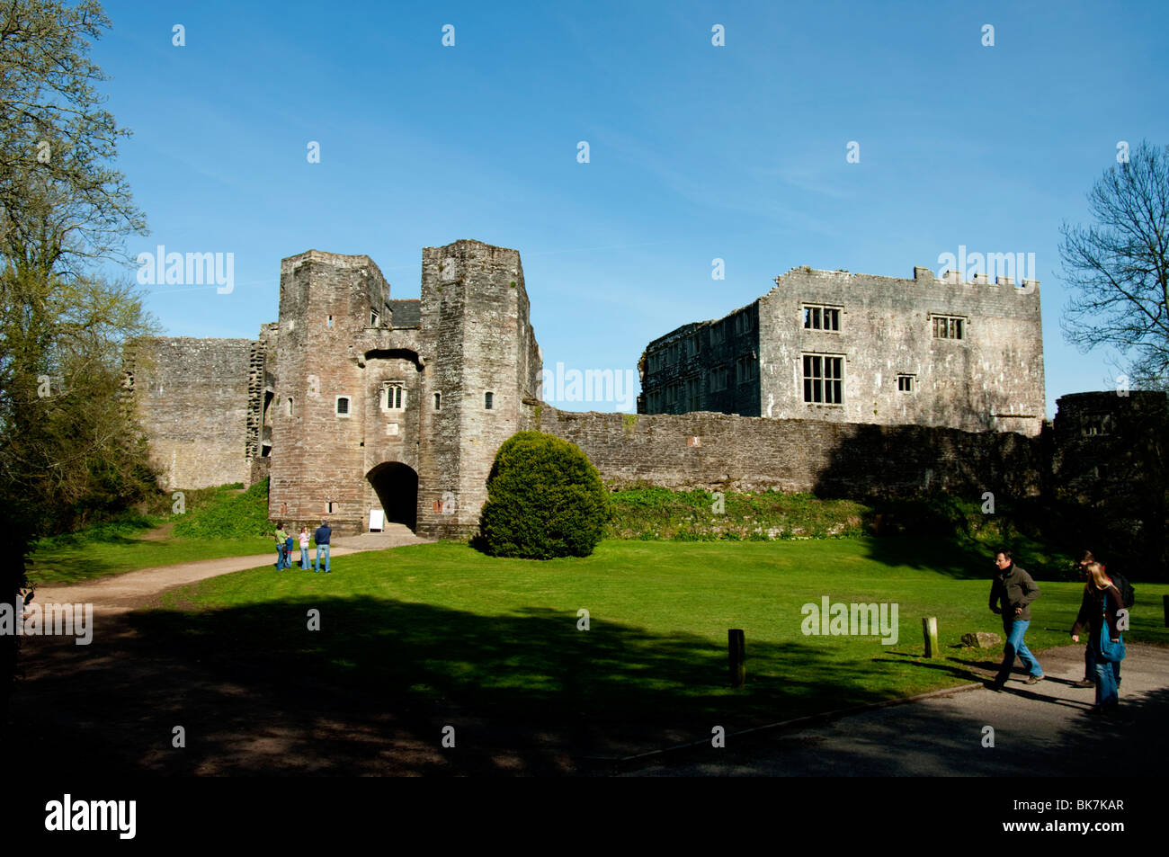 Berry Pomeroy castle, Devon, England, United Kingdom, Europe Stock