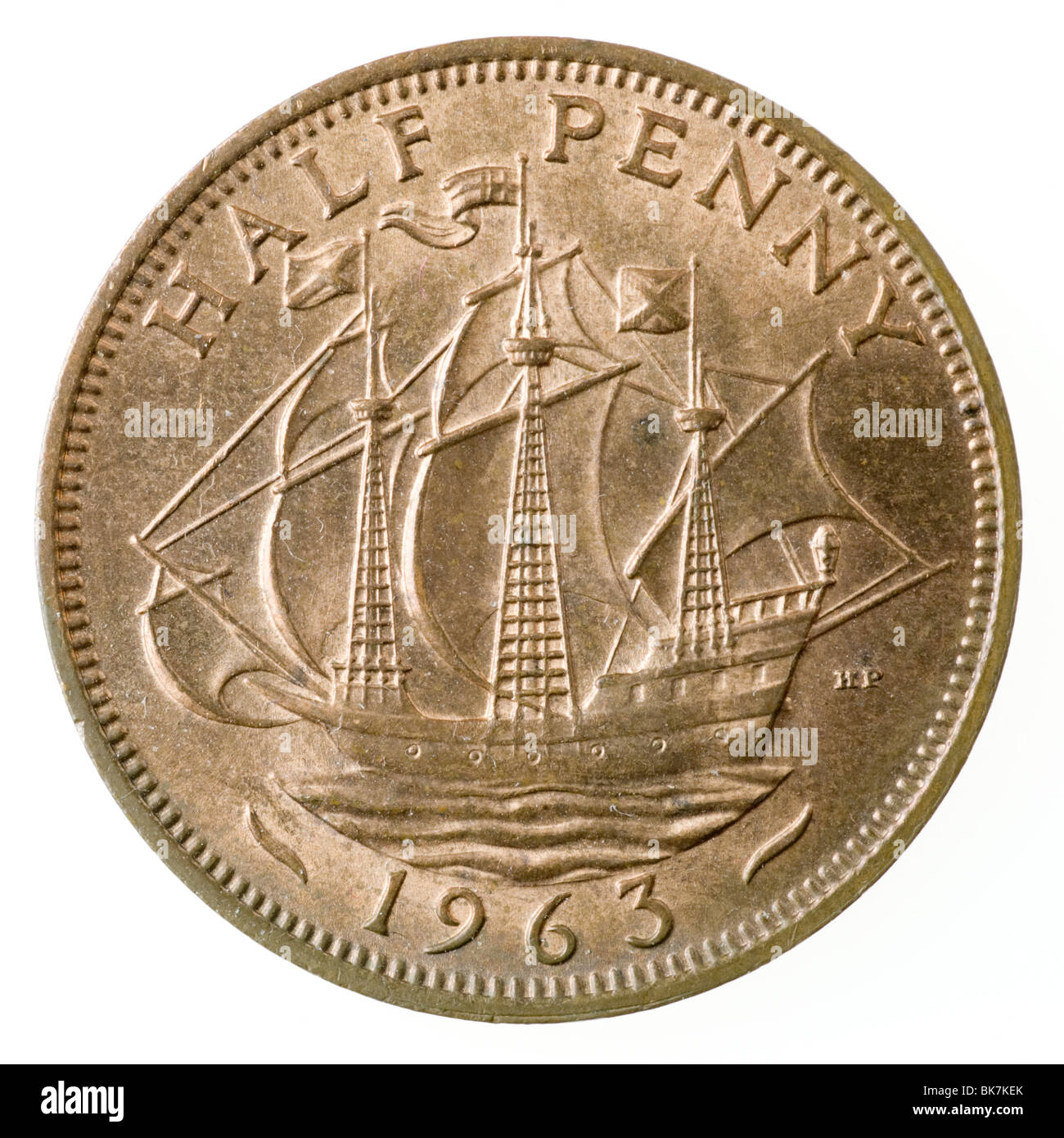 1963 British Half Penny Coin Stock Photo Alamy 1963-british-half-penny-coin-stock-photo-alamy