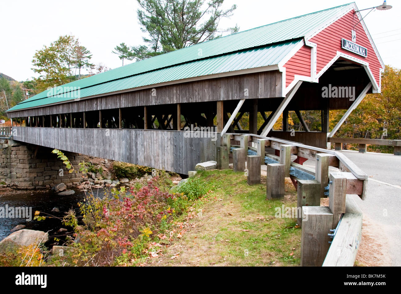 Jackson,Covered Bridge, Hwy 16/168, Near North Conway, New Hampshire
