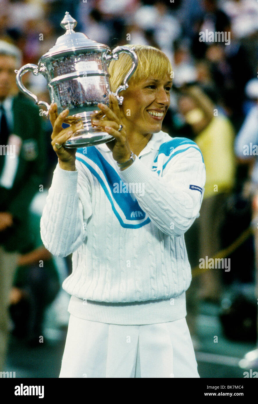 Martina Navratilova winner at the 1984 US Open Tennis Championships