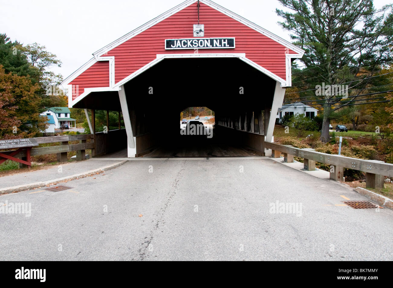 Jackson,Covered Bridge, Hwy 16/168, Near North Conway, New Hampshire