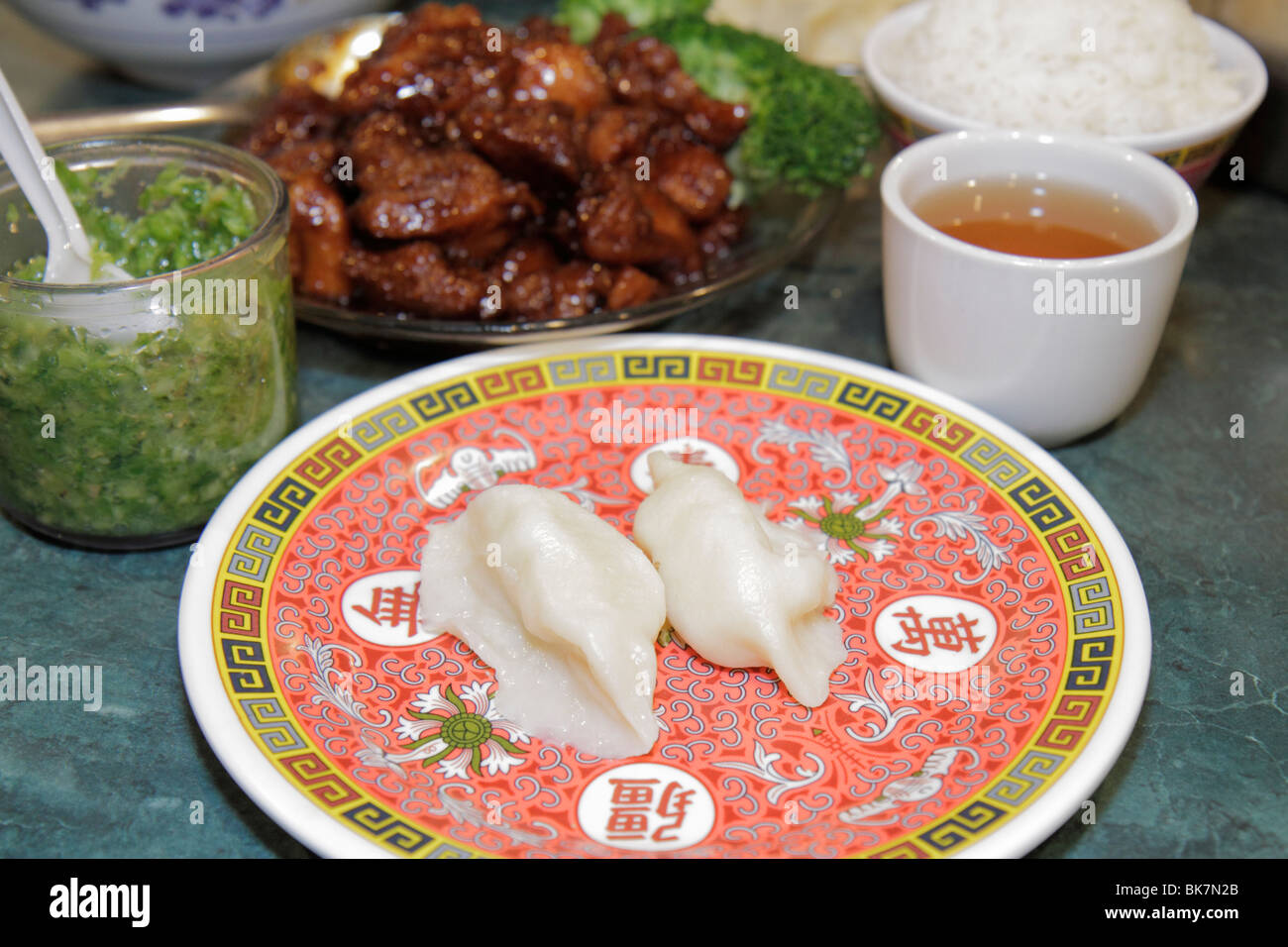 Washington DC,Chinatown,6th Street NW,Chinatown Express,restaurant restaurants food dining cafe cafes,service,cuisine,Chinese food,cuisine,plate,dish, Stock Photo