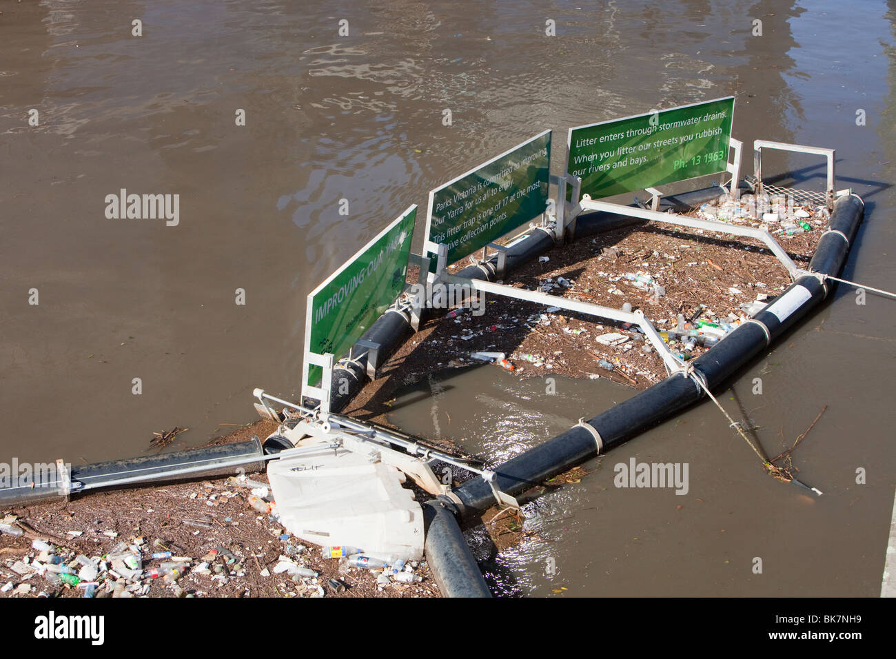 Pollution rubbish trap yarra river hires stock photography and images Alamy