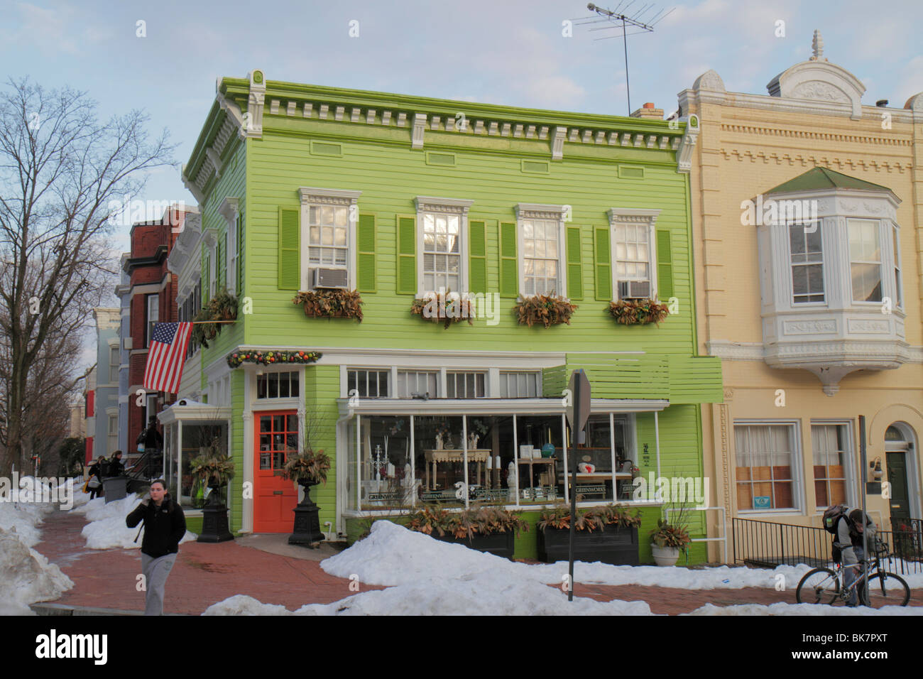 Georgetown university buildings hi-res stock photography and images - Alamy