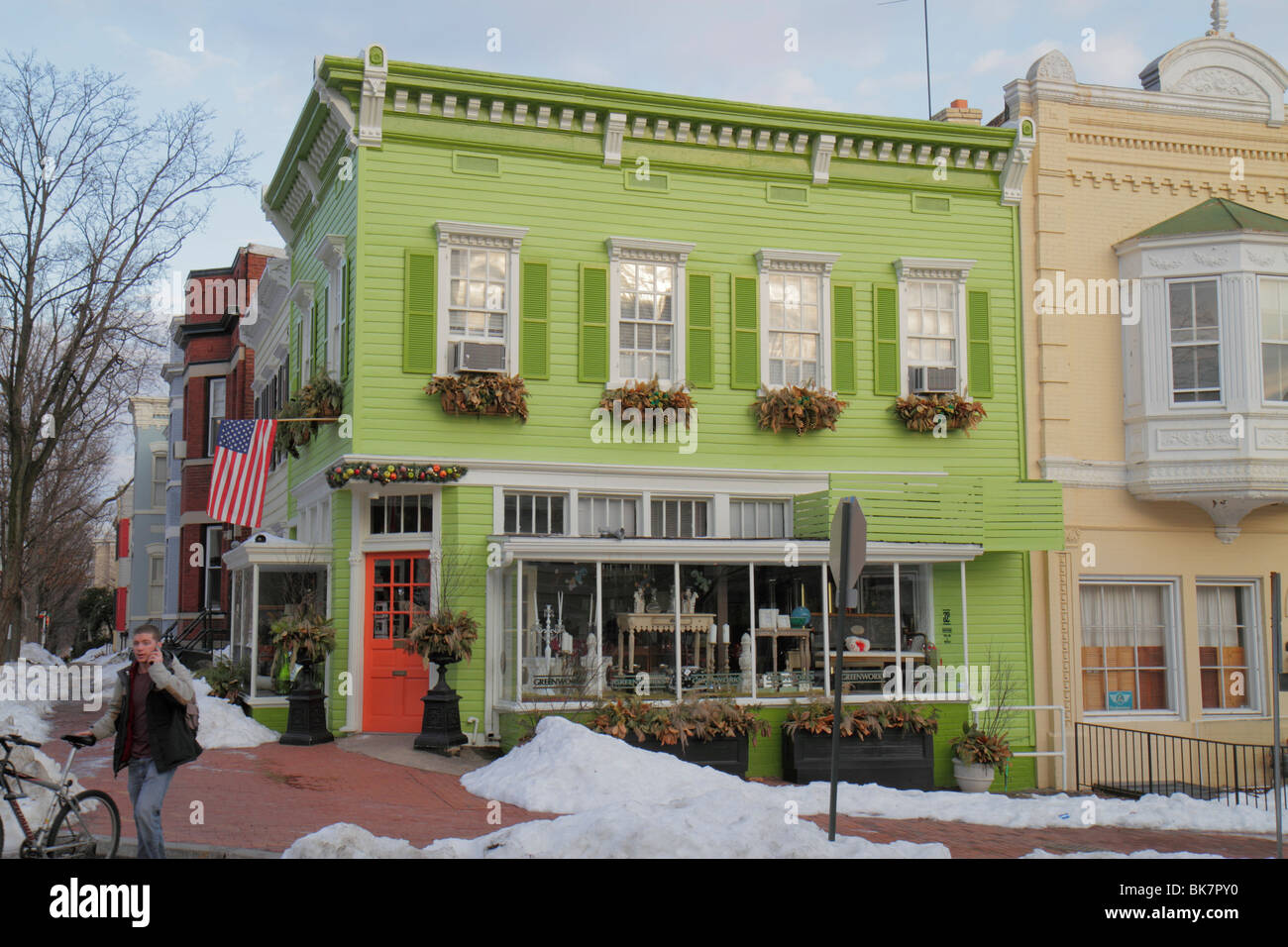 Washington Street,historic neighborhood,college town
