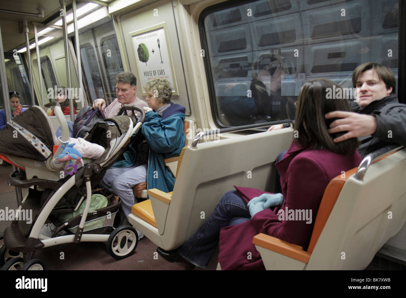 Washington DC McPherson Square Metro Station Metrorail rapid transit