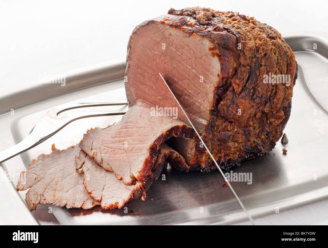 roast beef Stock Photo
