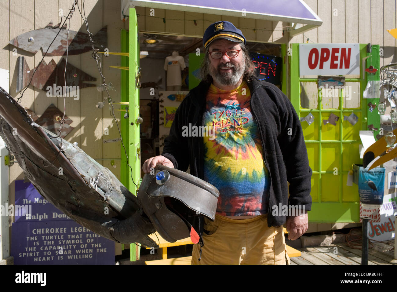 Ralph Douglas Jones is eccentric outsider artist on Tybee Island