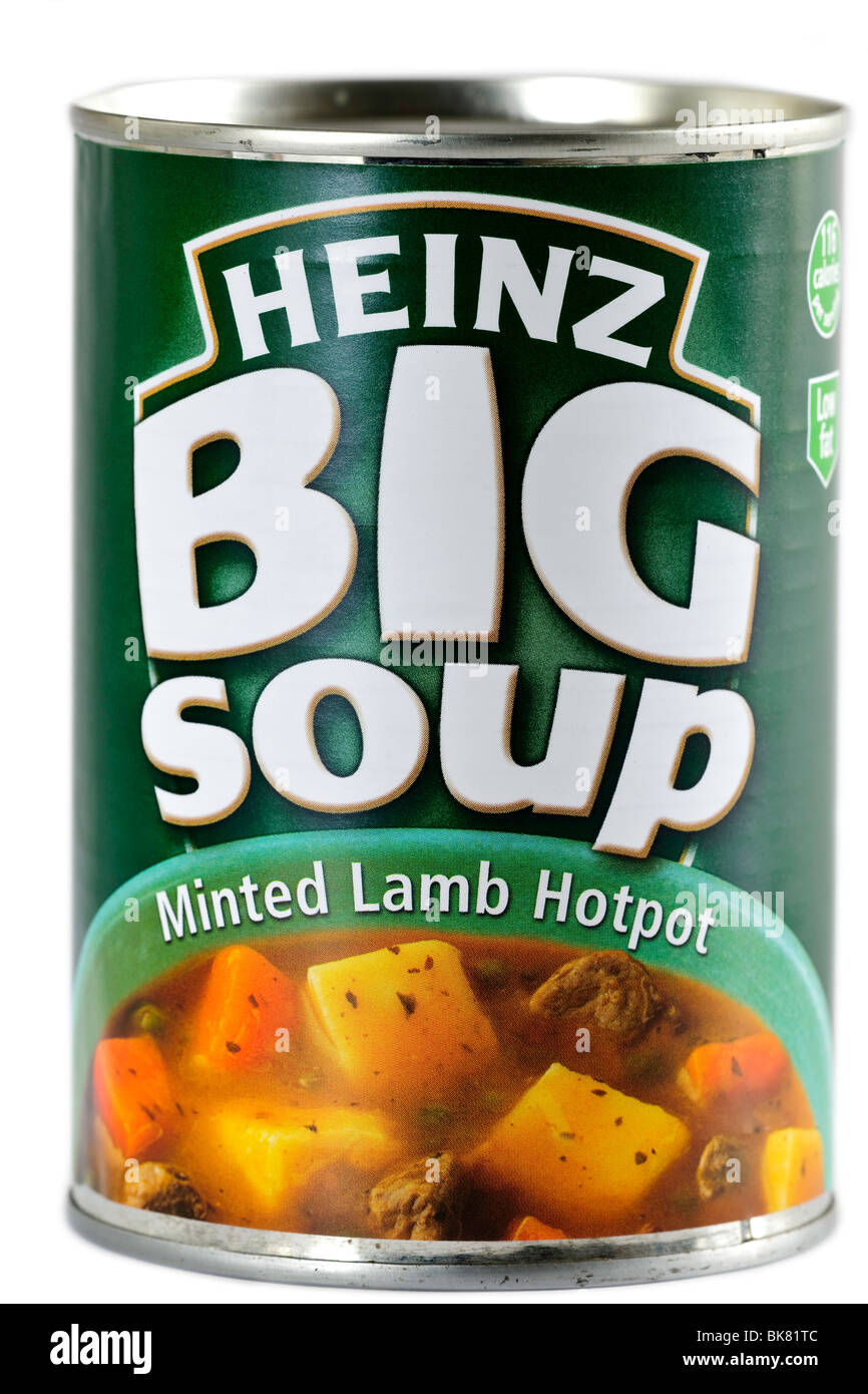 Heinz big soup minted lamb hotpot Stock Photo